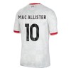 Dječji Nogometni Dres Liverpool Mac Allister 10 Treći 2024-25